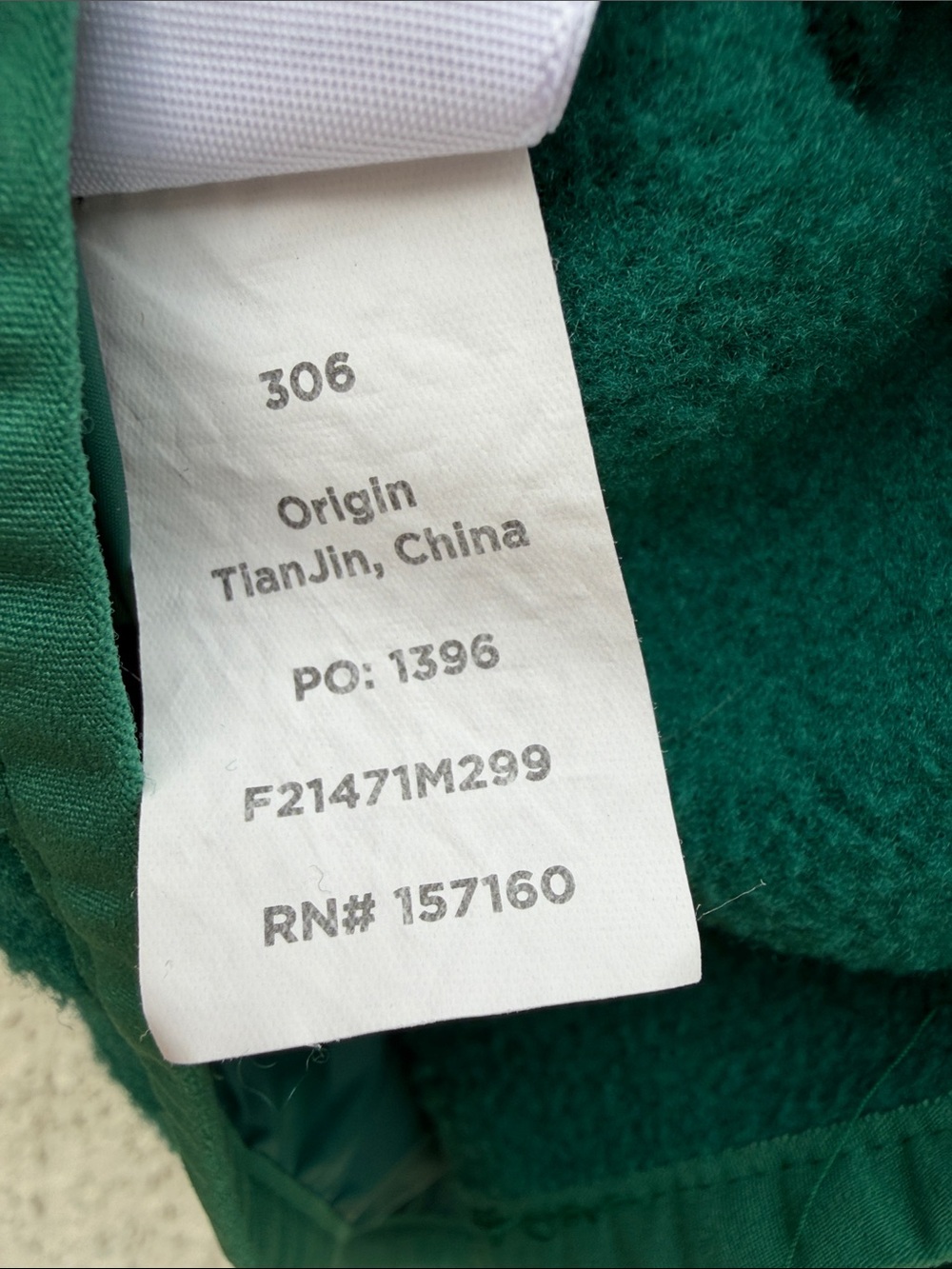 Cotopaxi Men's Teca Full Zip Teal Green Fleece Jacket Size XXL - Picture 9 of 9